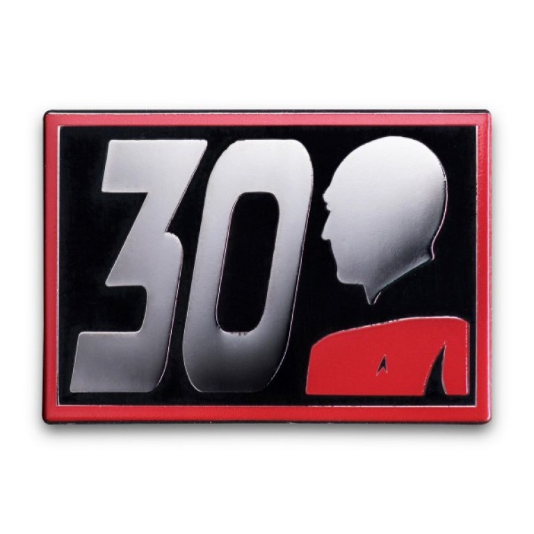 Star Trek The Next Generation 30th Anniversary Enamel Pin